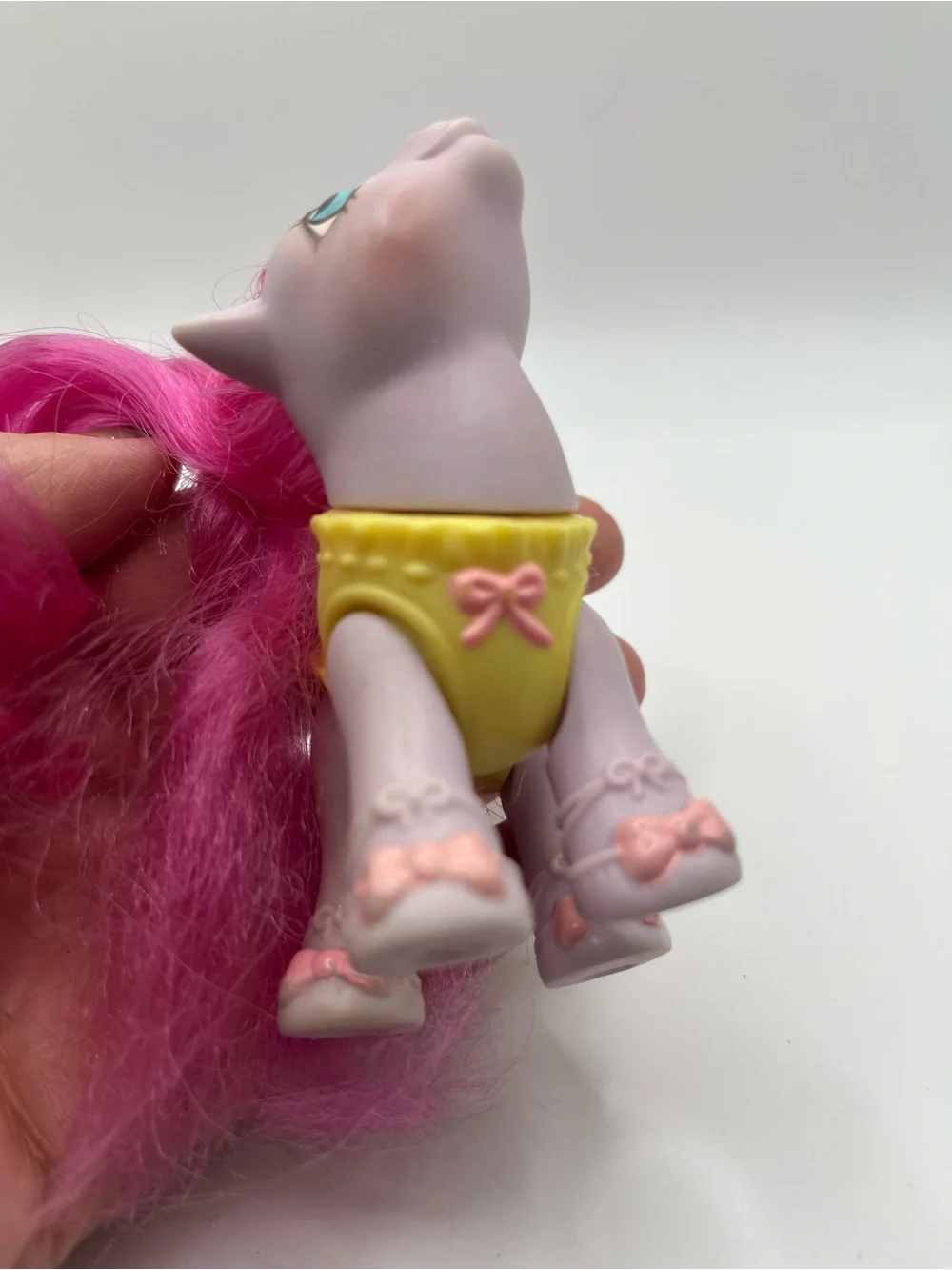 Vintage 1990 G1 My Little Pony Baby Sweetsteps Ballerina Pony Brushable MLP
